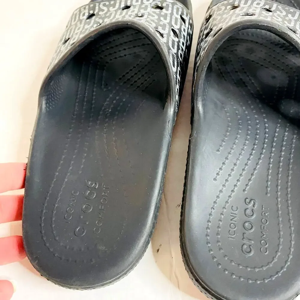 CROCS black white